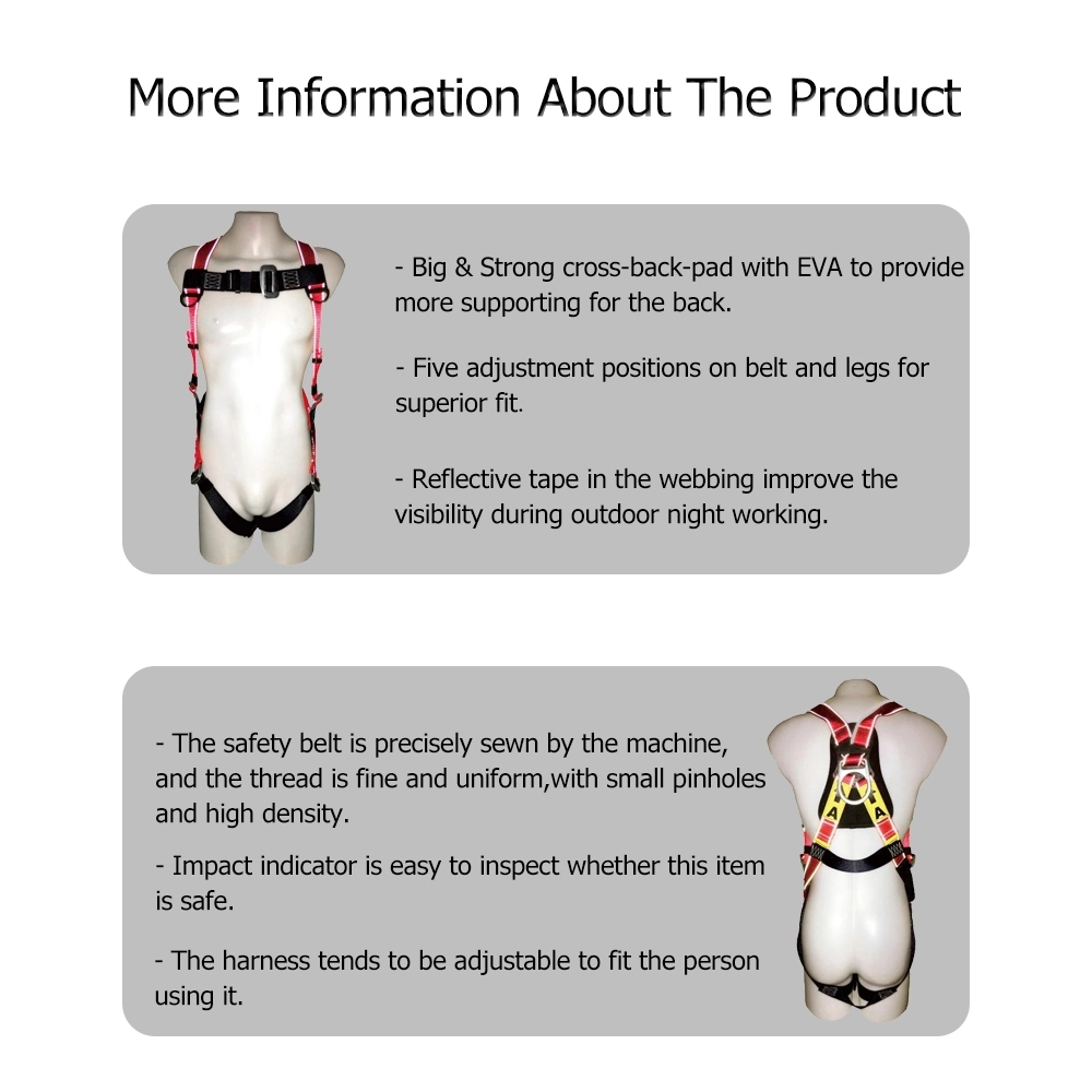 البناء الصناعي العالمي الحجم كامل الجسم تسخير مع شهادة من En361.webp (2)